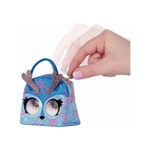 Purse Pets Micros bolso pequeño de mezclilla con función_3