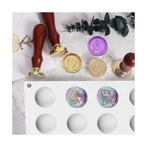 Almohadilla de silicona para sello de cera almohadilla de_2