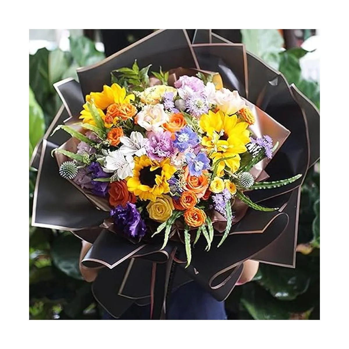 Jutieuo 20 hojas de papel de regalo de flores suministros_4