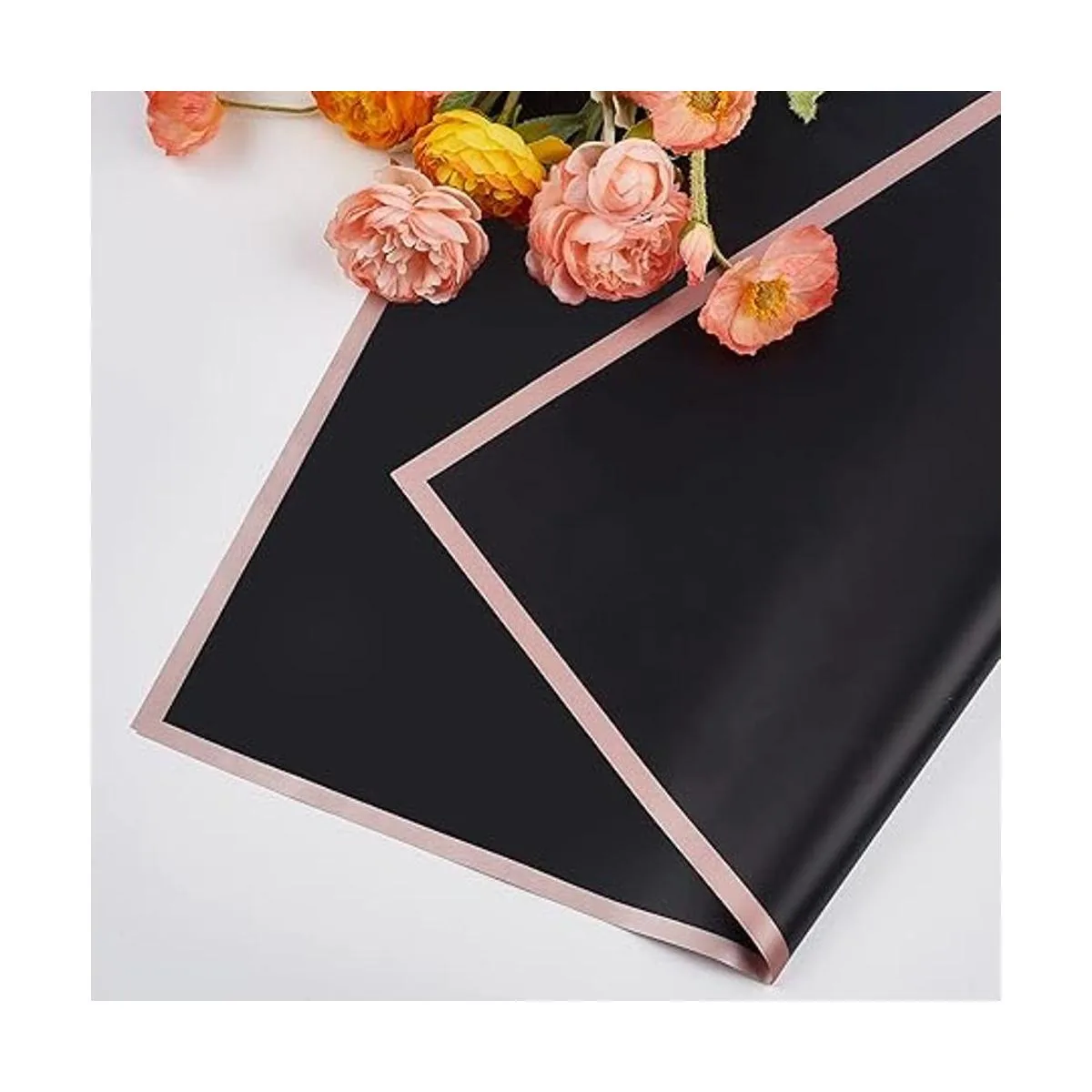 Jutieuo 20 hojas de papel de regalo de flores suministros_3