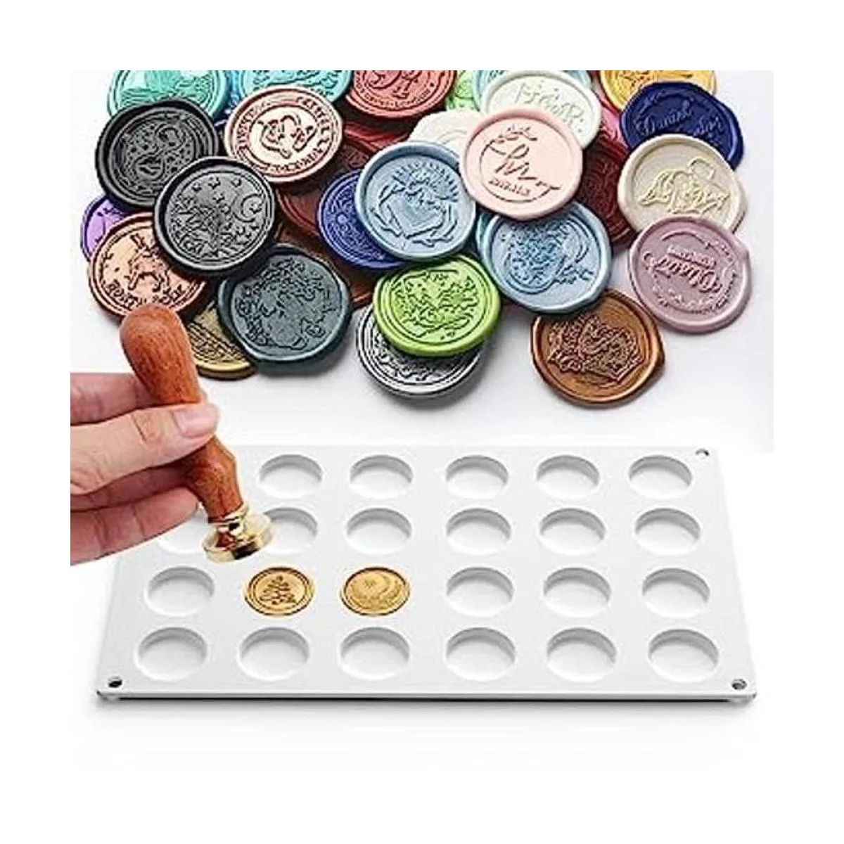 Almohadilla de silicona para sello de cera almohadilla de_1