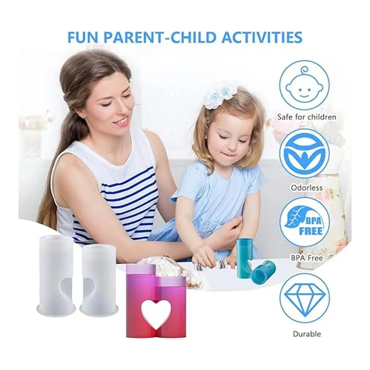 AOOWU Moldes para velas paquete de 2 moldes para hacer_5