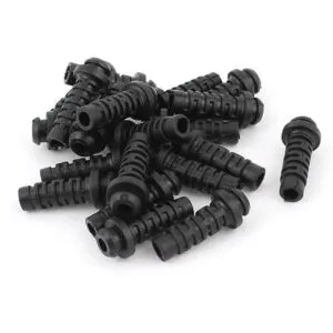 20pcs 27 mmx7mmx4 mm Micro Alivio de Tensión Cord Boot_1