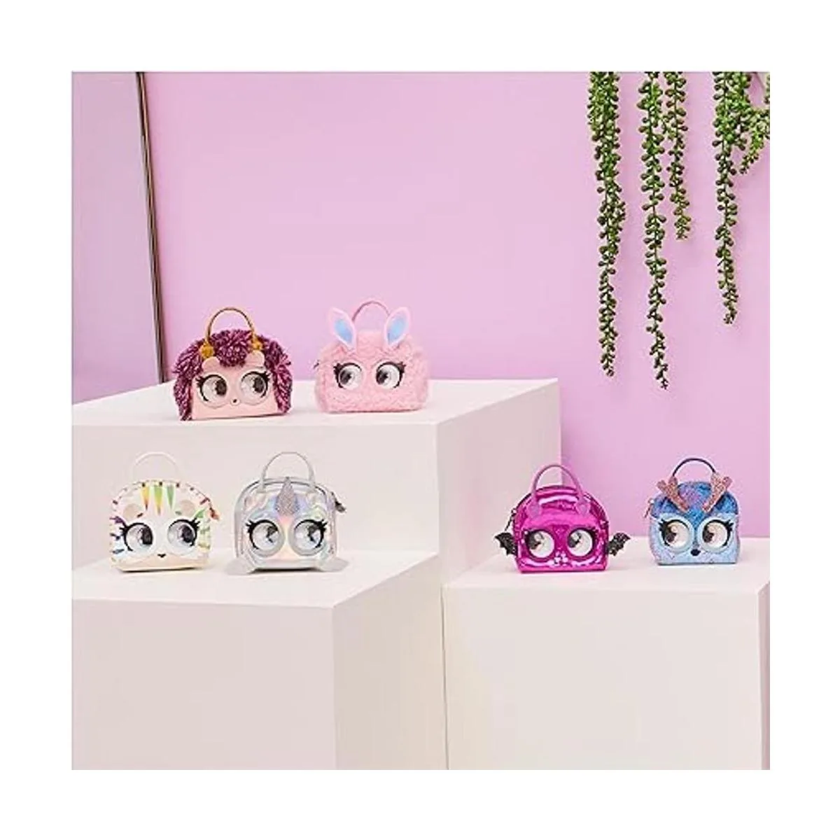 Purse Pets Micros bolso pequeño de mezclilla con función_5