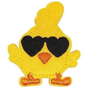 ReelFun Divertido parche bordado de Pascua de Chick Chiken_1