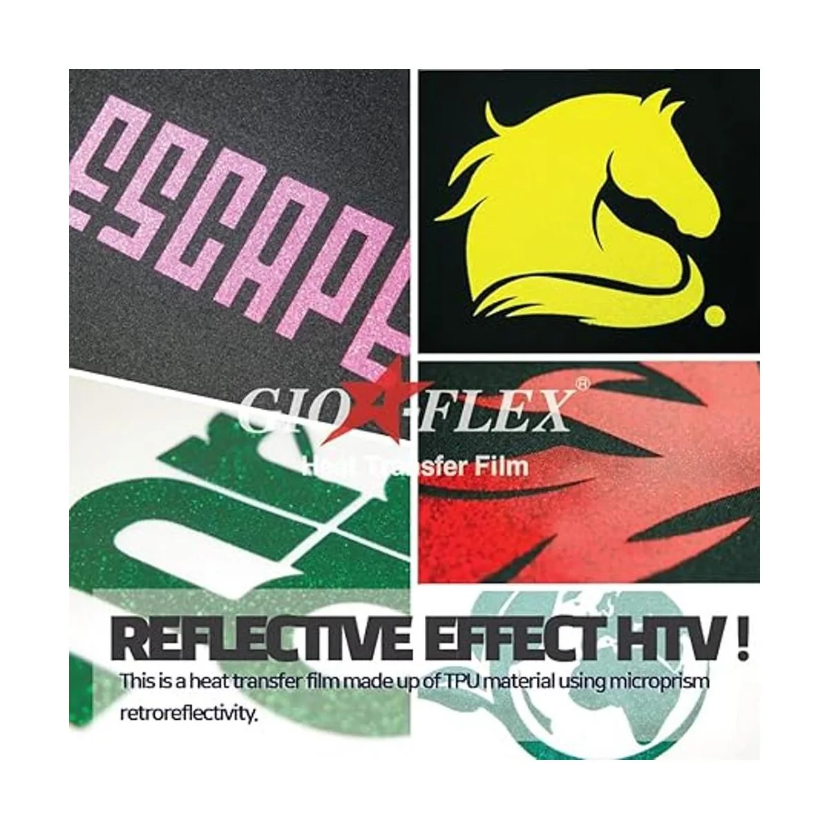 GIOFLEX Vinilo reflectante de transferencia de calor de 10_4