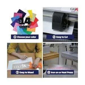 GIOFLEX Vinilo reflectante de transferencia de calor de 10_5