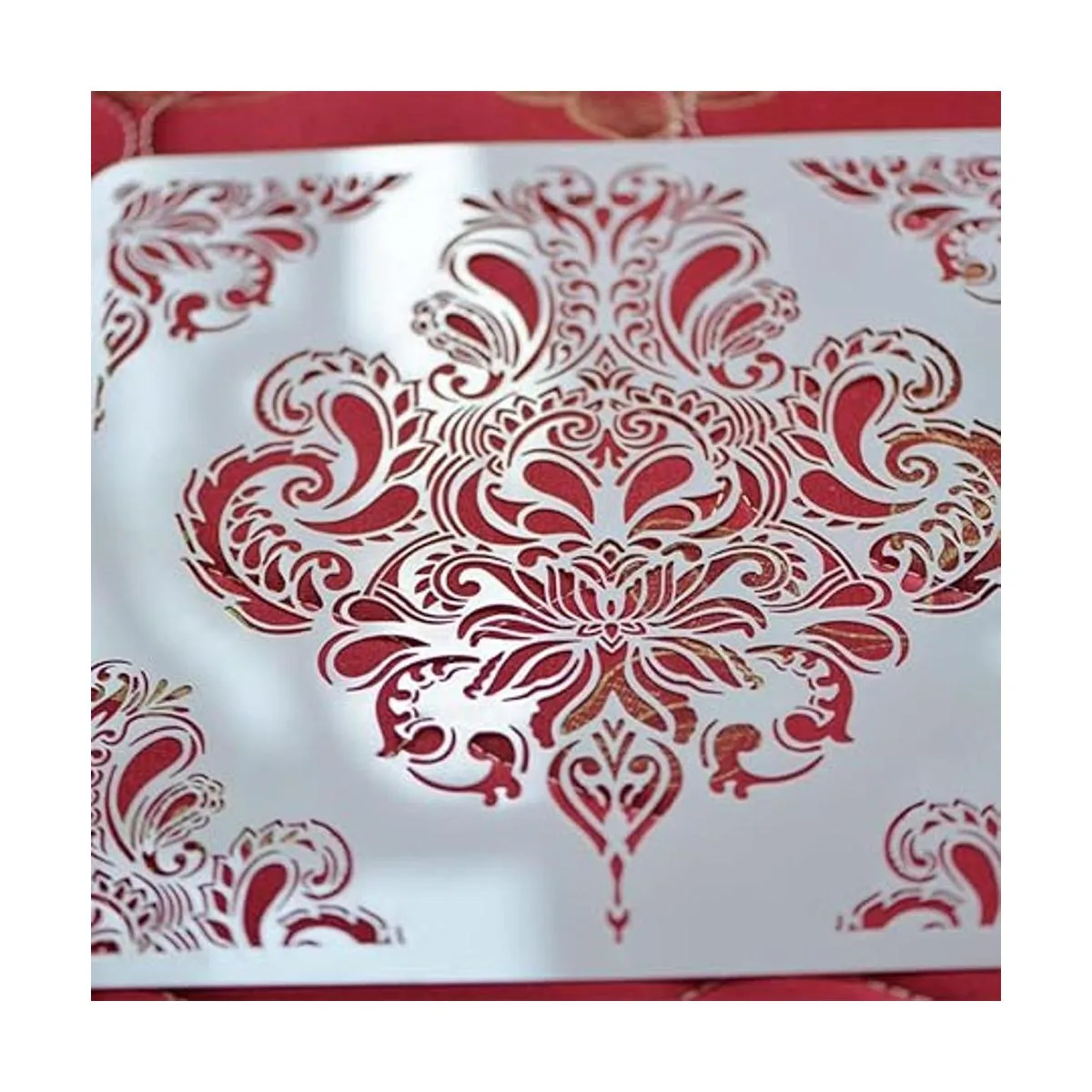 Plantilla floral para manualidades 12 x 12 pulgadas_4