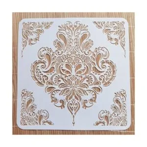 Plantilla floral para manualidades 12 x 12 pulgadas_3