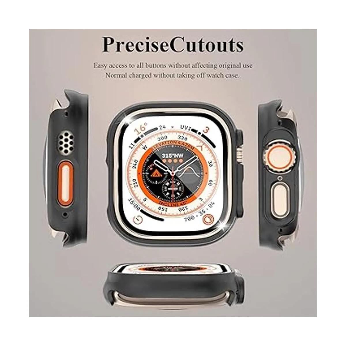 Paquete de 22 Funda compatible con Apple Watch Ultra de_5