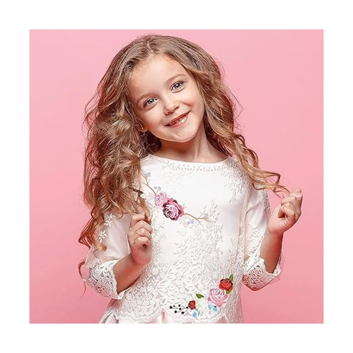 Adhesivo adhesivo para planchar con mariposas de flores_3