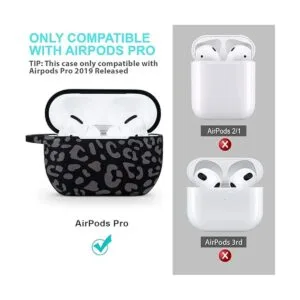 Funda de silicona para Airpods Pro de leopardo 2019 funda_2