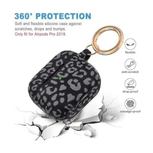 Funda de silicona para Airpods Pro de leopardo 2019 funda_5