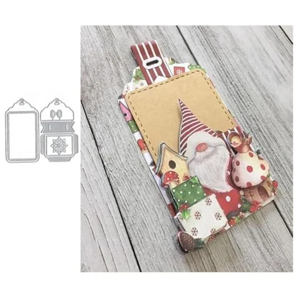 Etiqueta de regalo troqueles de metal troqueles de corte_2