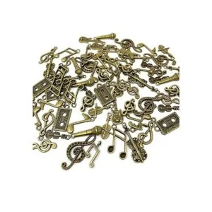 JIALEEY Música Charms Multistyle Instrumento Musical Notas_4