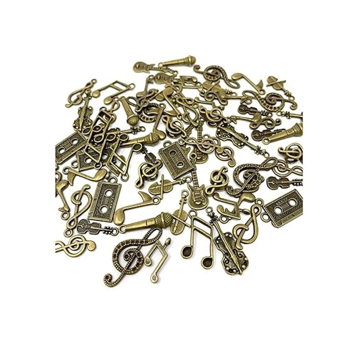 JIALEEY Música Charms Multistyle Instrumento Musical Notas_4