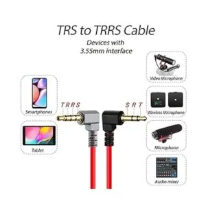 COCOMK Cable TRS a TRRS de 0.138 in cable de micrófono_3