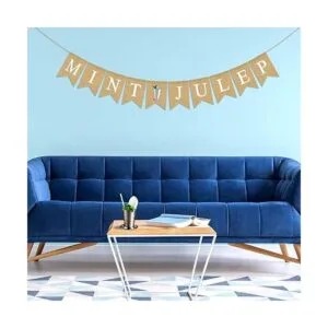 Pudodo Jute Arpillera Kentucky Derby Mint Julep Banner_5