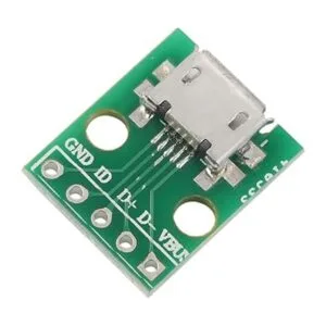 Teansic 20 adaptadores micro USB a DIP conector hembra de_4