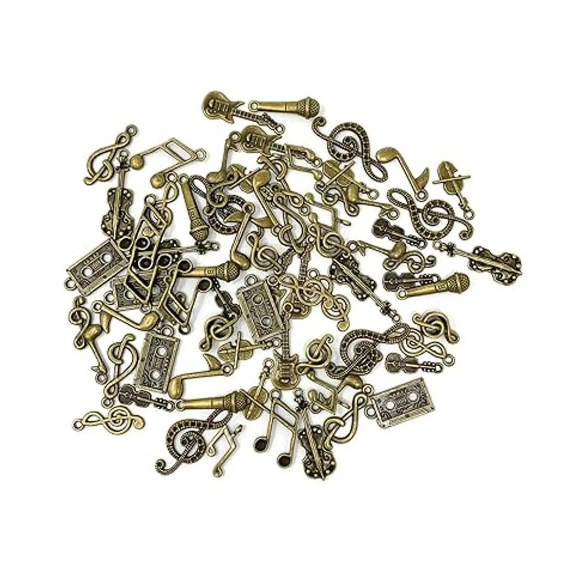 JIALEEY Música Charms Multistyle Instrumento Musical Notas_3