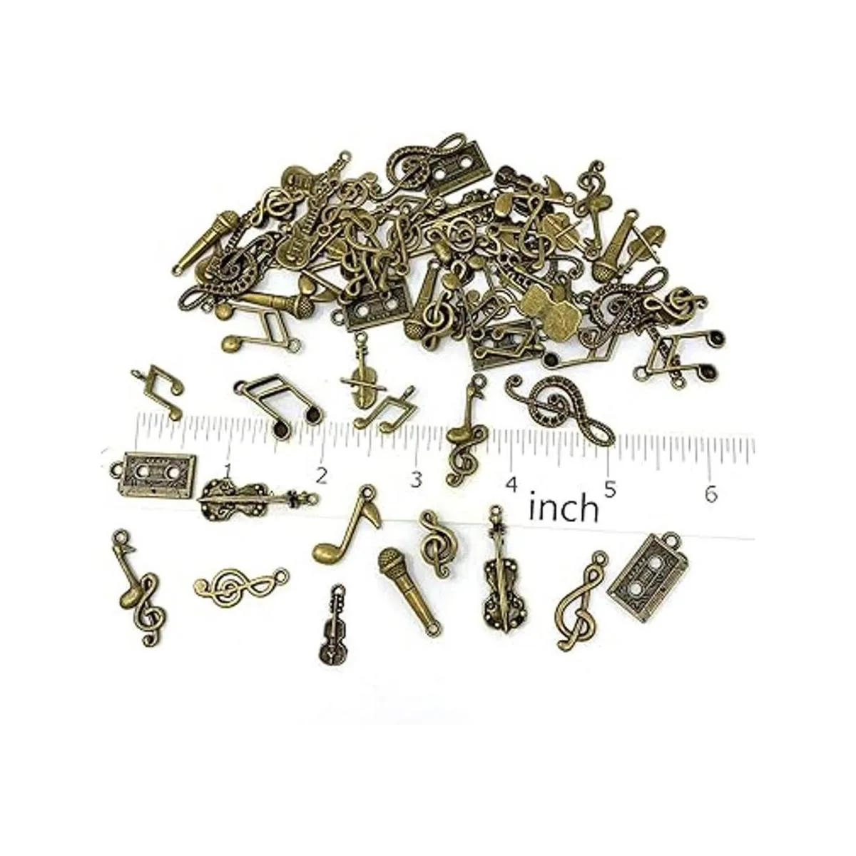 JIALEEY Música Charms Multistyle Instrumento Musical Notas_6