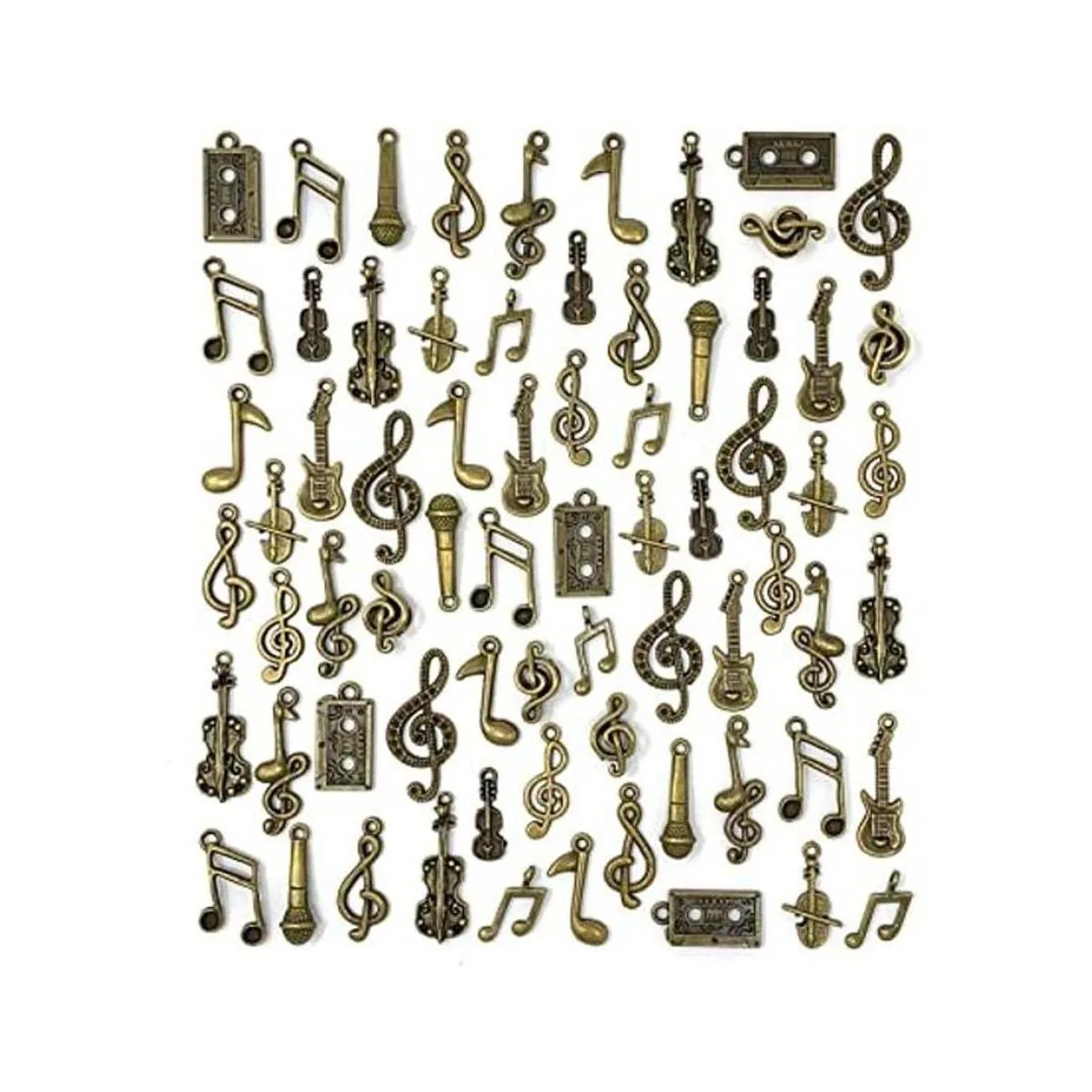 JIALEEY Música Charms Multistyle Instrumento Musical Notas_1