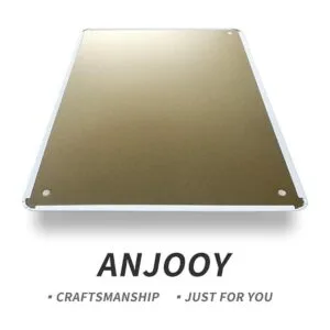 ANJOOY Letreros de metal retro de hojalata Autoservicio_3