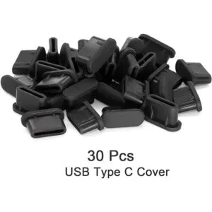 Tapa antipolvo USB tipo C Protectores de silicona Puerto_2