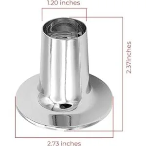 Kit de repuesto de brida de ducha de acero inoxidable para_3