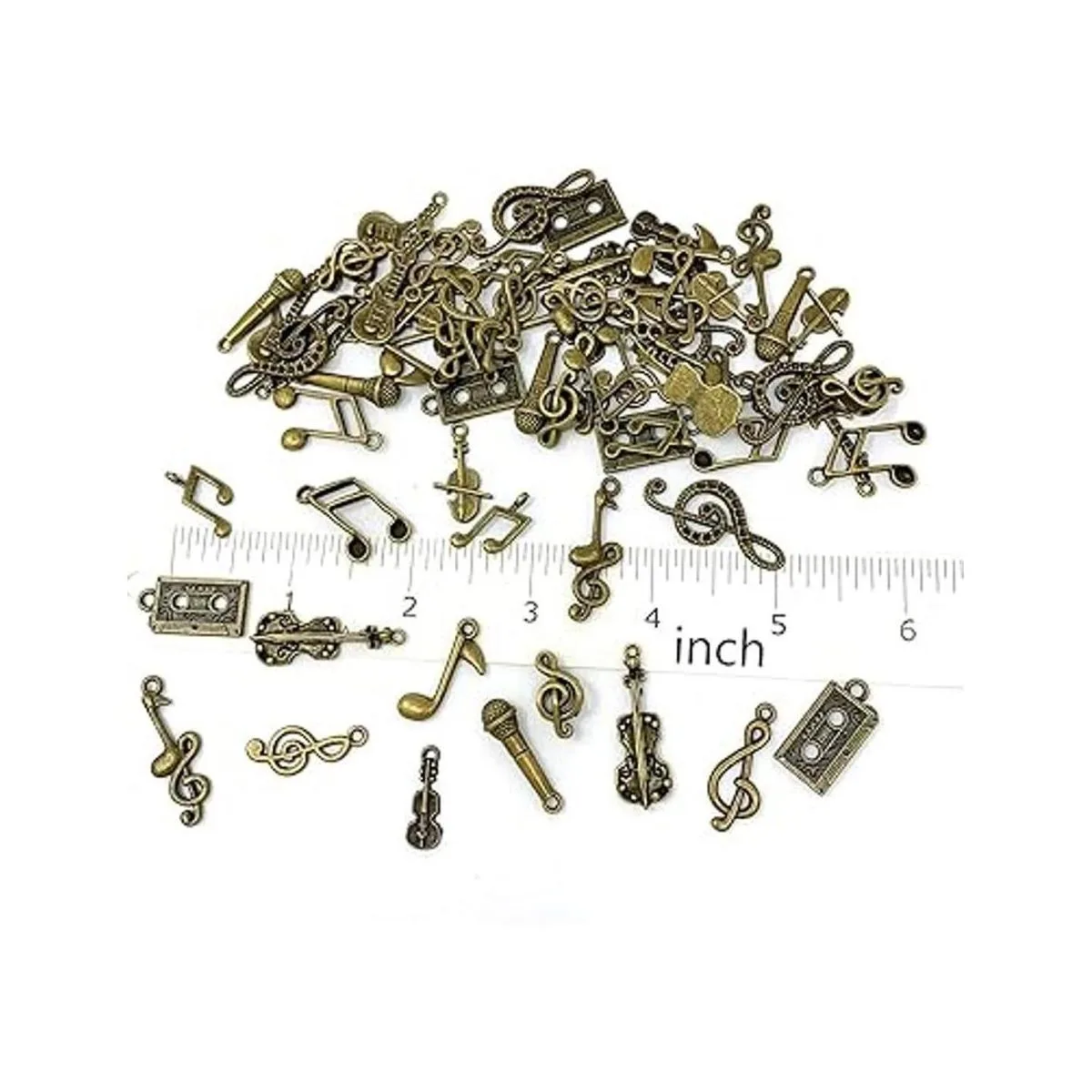 JIALEEY Música Charms Multistyle Instrumento Musical Notas_7