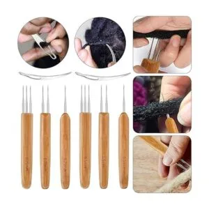 Aguja de ganchillo para rastas 6 ganchos de ganchillo_4