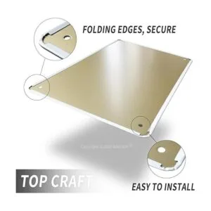 ANJOOY Letreros de metal retro de hojalata Autoservicio_6