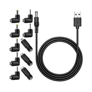 Cable de alimentación CC de 5 V USB a CC de 0.217 x 0.083_1