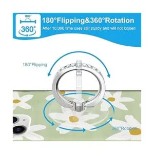 Jsoerpay Soporte de anillo transparente para teléfono_4