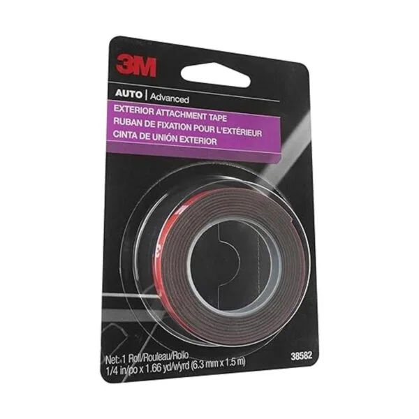 Cinta de fijación exterior 3M 38582 de 0.25 in x 5 ft_2