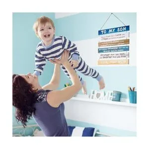 To My Son Daughter Gift from Mom Boys Room Decor Baby Boys_4