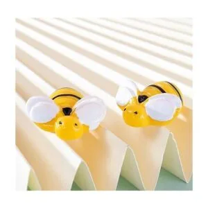 glacely 60 abejas de resina pequeñas adornos de abeja en_3
