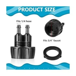 5 conectores de manguera de riego por goteo tubo de riego_3