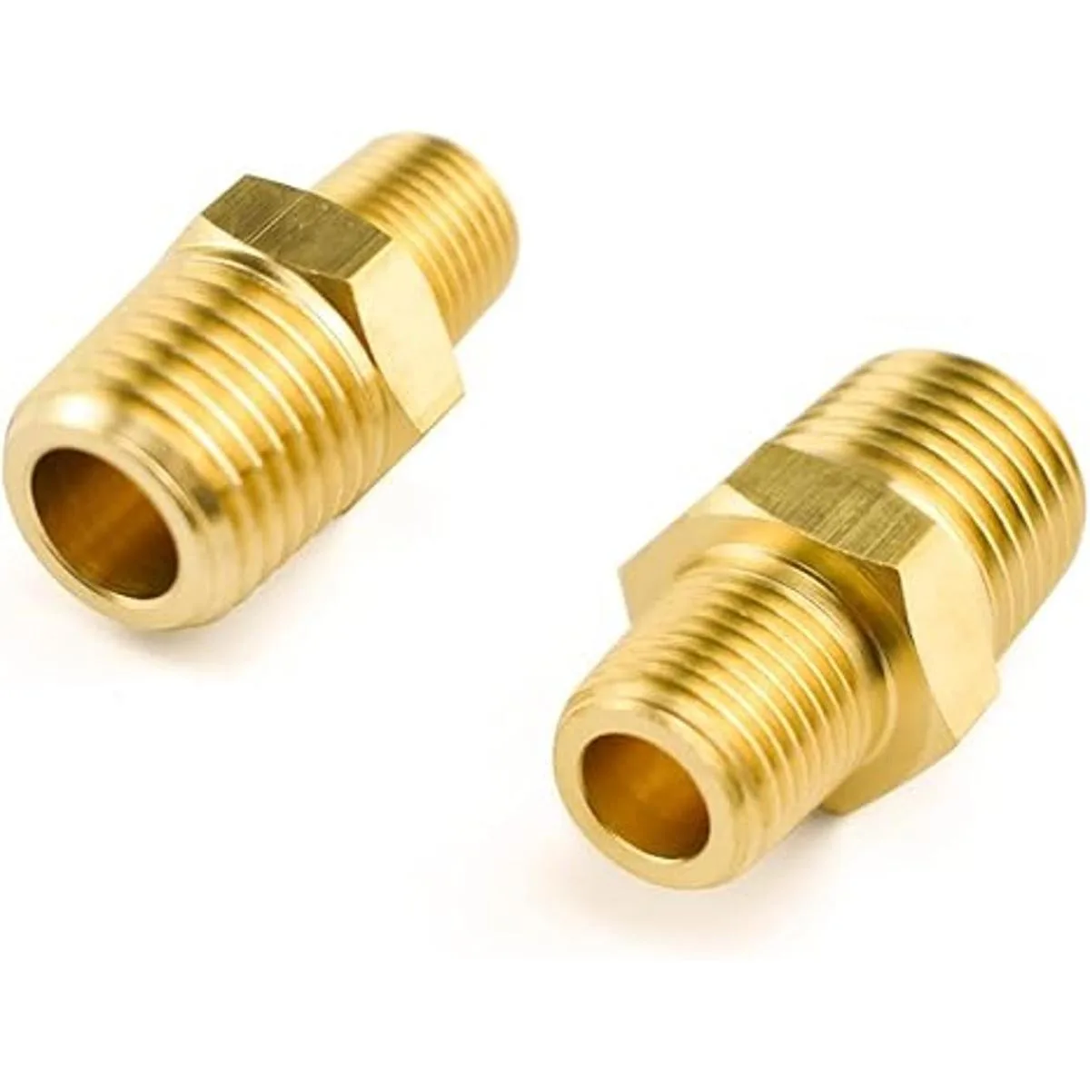 SDTC Tech Paquete de 2 accesorios de tubería de latón NPT_4