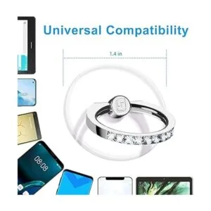 Jsoerpay Soporte de anillo transparente para teléfono_5