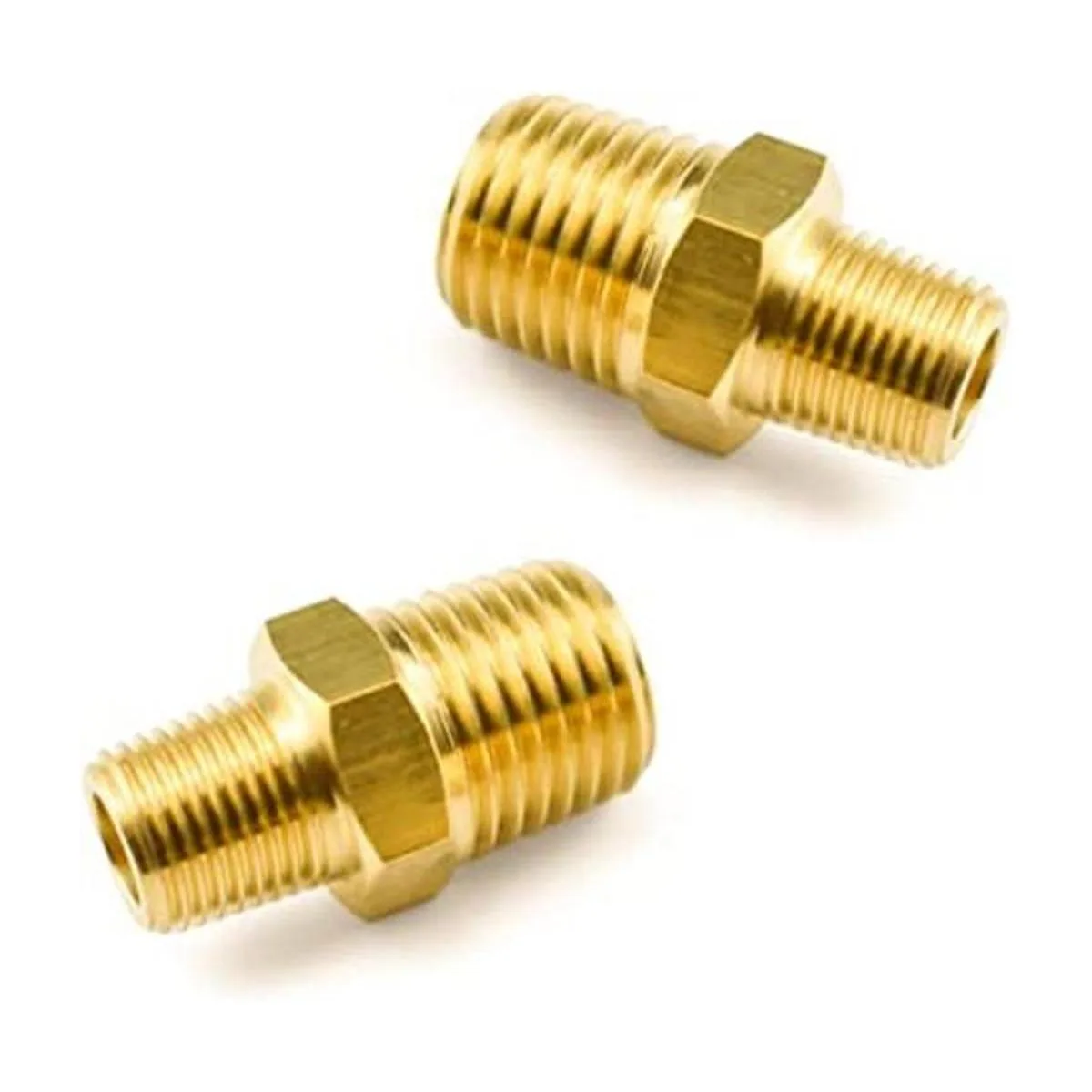 SDTC Tech Paquete de 2 accesorios de tubería de latón NPT_1