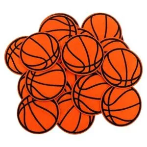 20 parches de bordado de baloncesto para planchar y coser_7