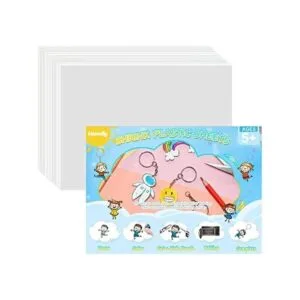 Hewolly Juego de 24 hojas de plástico retráctil papel_1