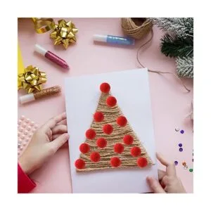 TUPARKA 100 pompones rojos de 1 pulgada para manualidades_5