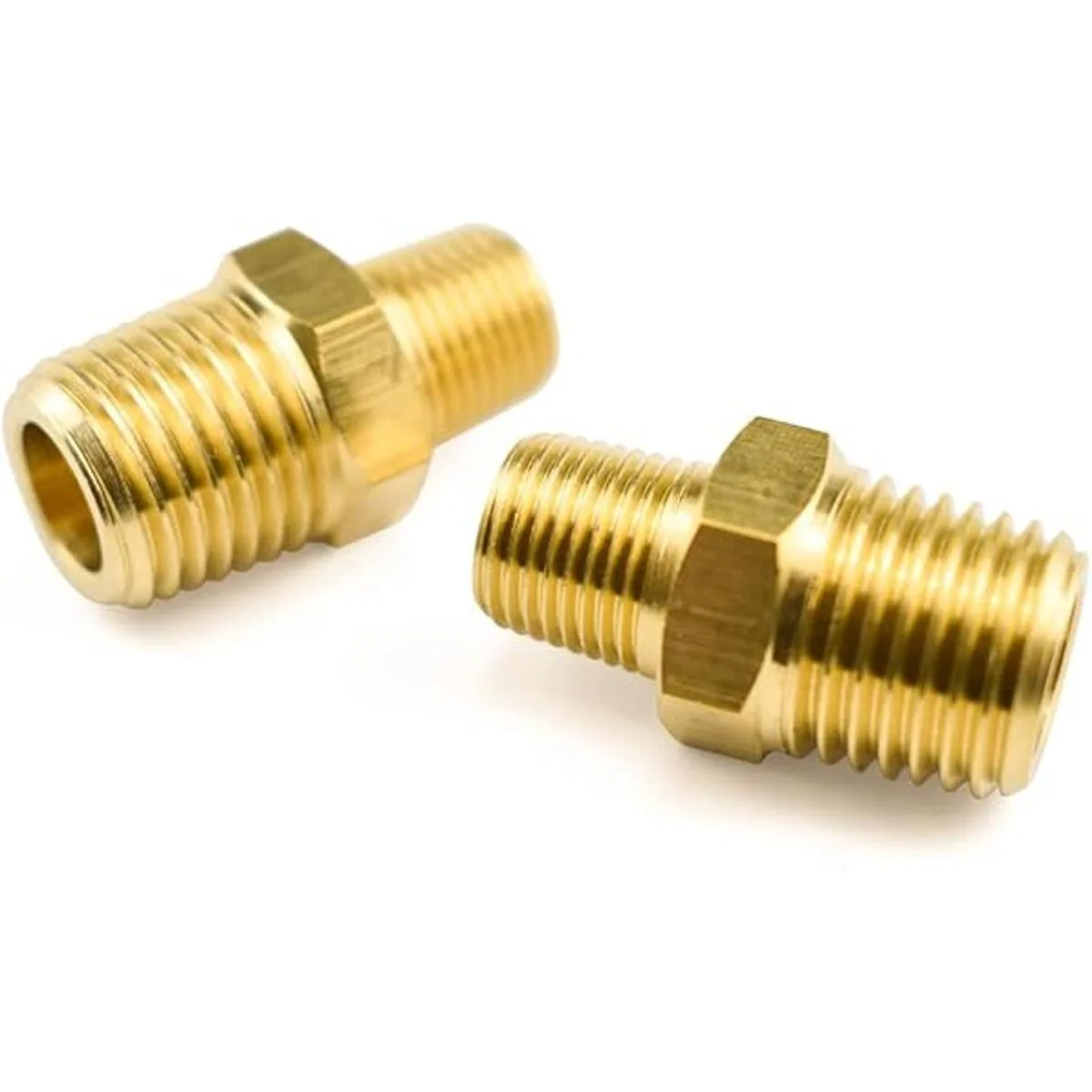 SDTC Tech Paquete de 2 accesorios de tubería de latón NPT_3