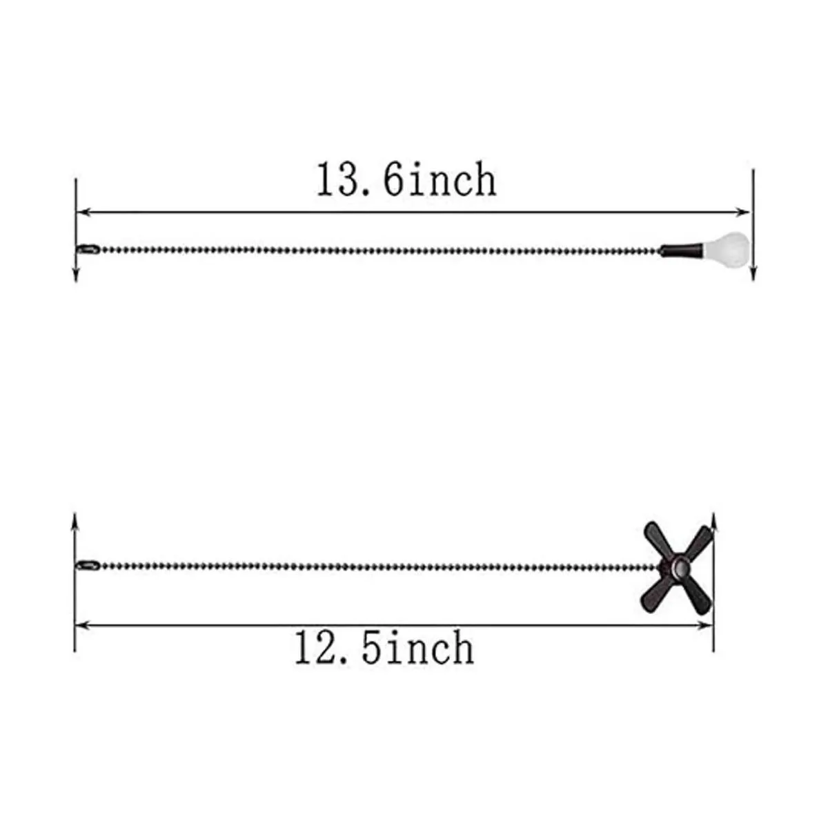 AIIGOU Adornos de cadena para ventilador de techo_2