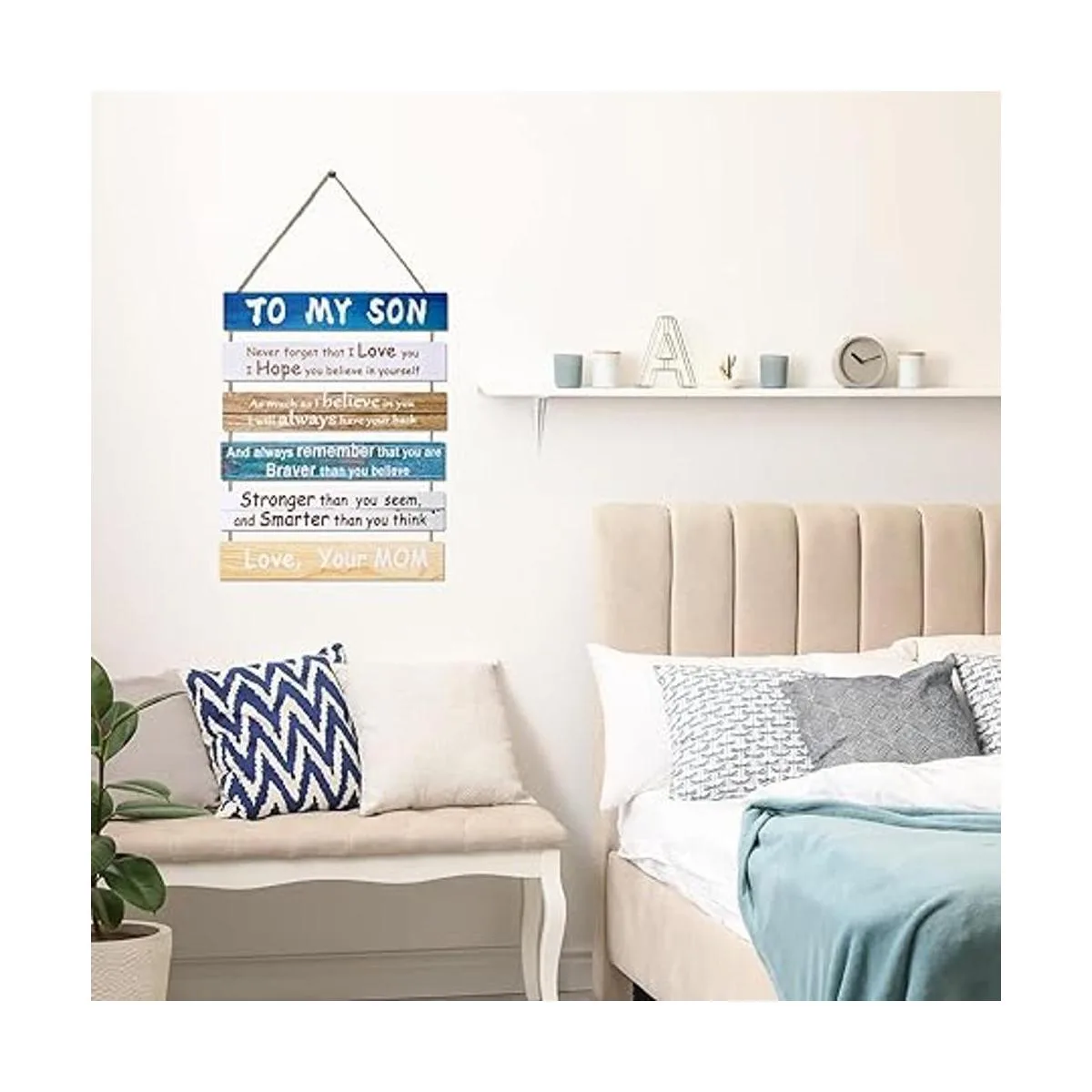 To My Son Daughter Gift from Mom Boys Room Decor Baby Boys_5