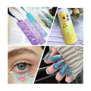 Brillantina gruesa holográfica de 3.53 oz purpurina para_6