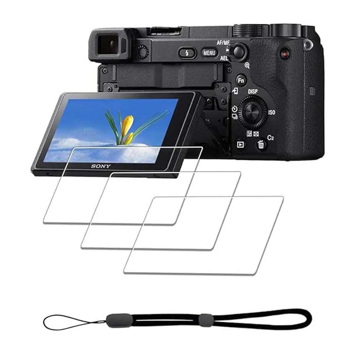 Protector de pantalla para Sony Alpha A6600 A6400 A6300_1