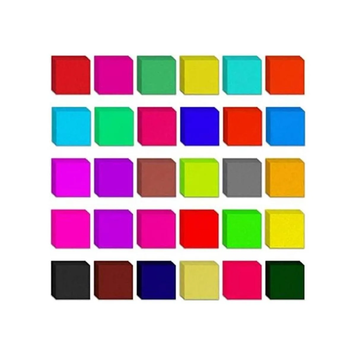 Jyongmer 6000 cuadrados de papel de seda multicolor papel_1